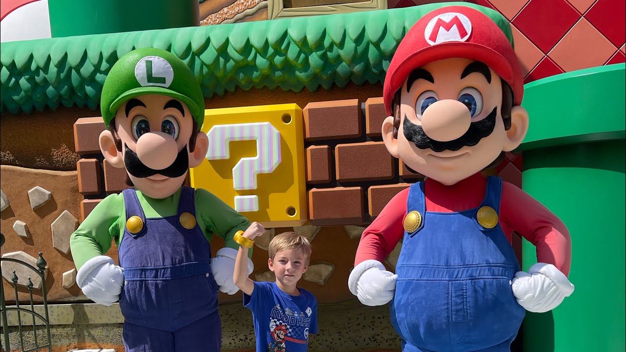 SUPER NINTENDO WORLD UNIVERSAL STUDIOS (PART 1)