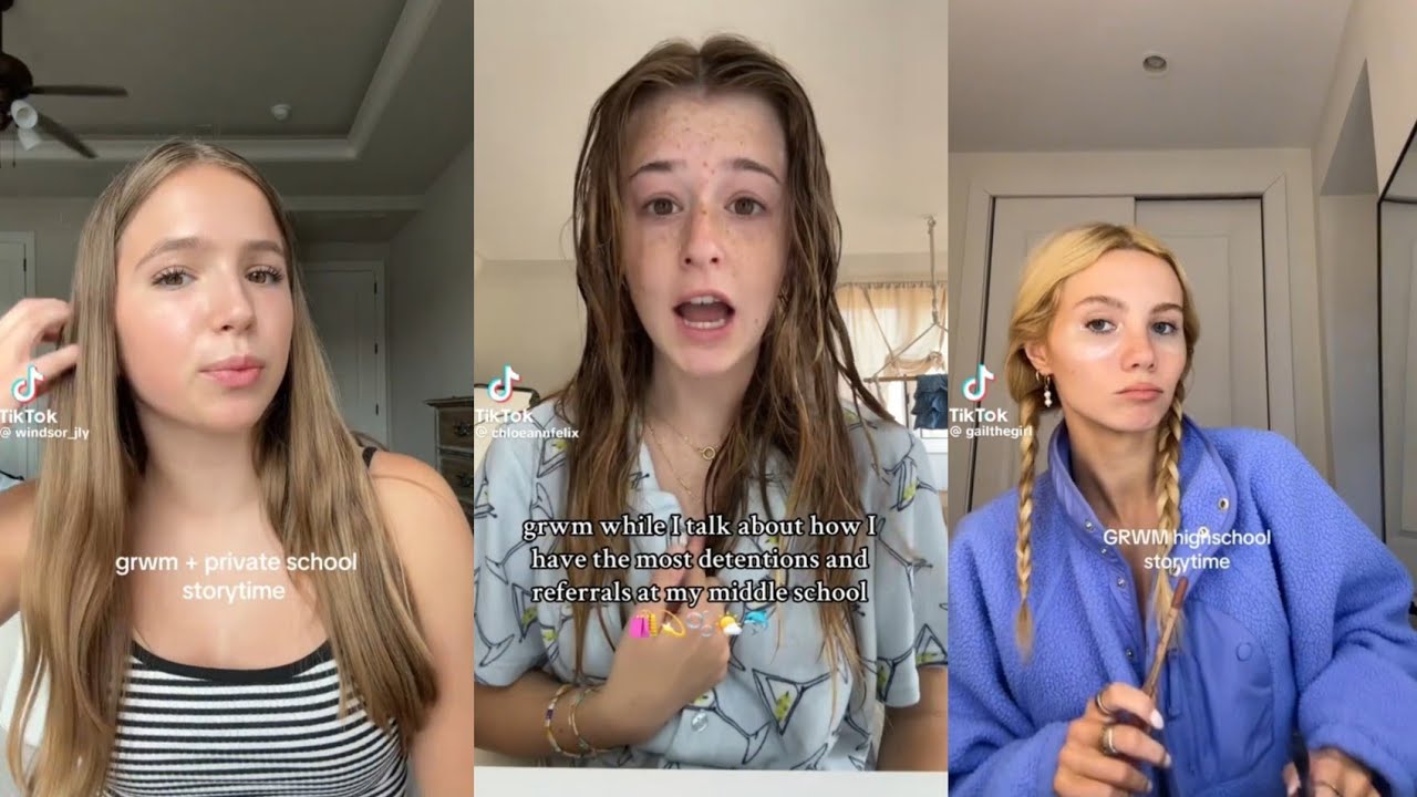 GROWM School Drama Storytime || Подборка из TikTok #драма