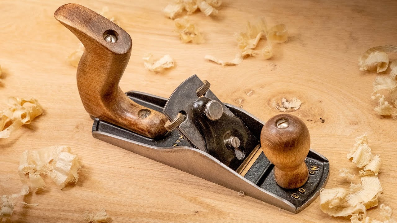 Restoring a wood plane to better than new - full restoration process