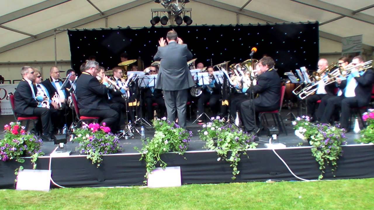 Crewe Brass Perform 'Barcelona' at Ironbridge Festival of Brass 2015