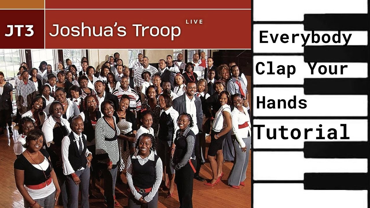 Everybody clap your hands piano tutorial #everybodyclapyourhands #joshuastroop #amielkennedy
