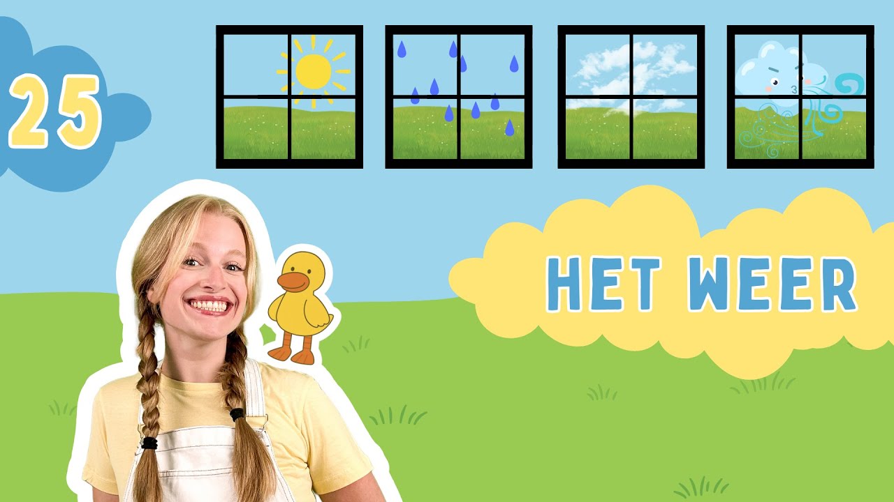 Juf Lisi’s Muziektuin - Het weer| Peuters en kleuters