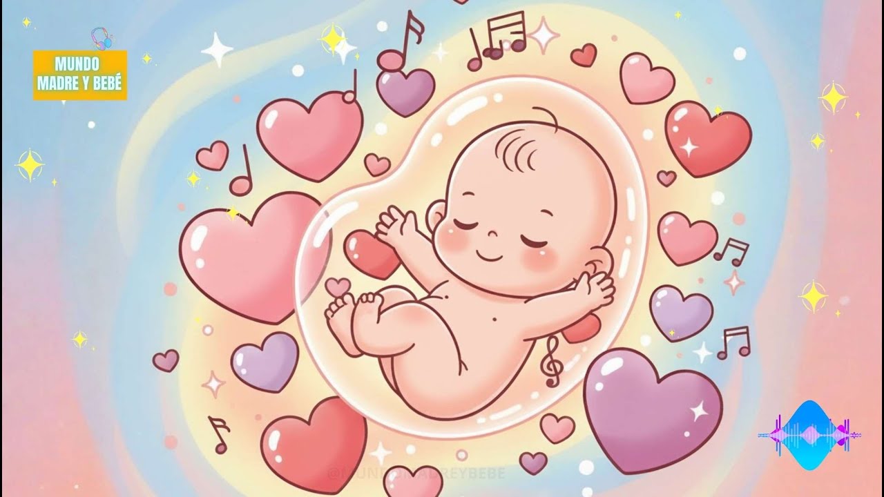 💖 Música de Estimulación para tu Bebé en el Vientre 🤰🎶 ¡Siente Cómo Reacciona! 👣✨