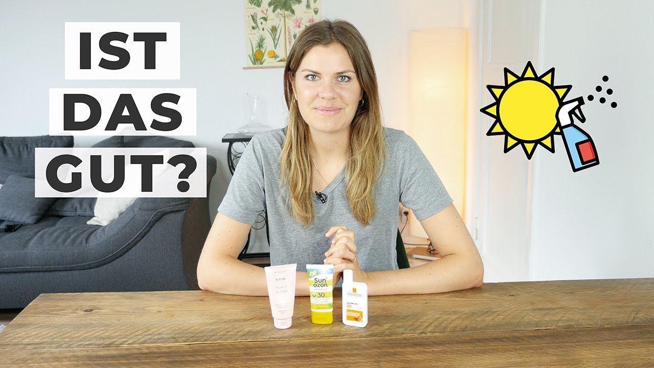 Sonnencreme & Sonnenfluid fürs GESICHT im Test: V.Sun, La Roche Posay & Sunozon | Inken Rott