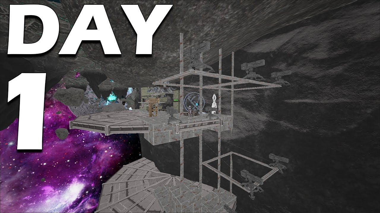 Мы захватили скрытую базу на скале в первый день Genesis! | Ark PvP