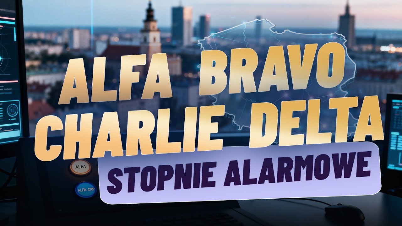 ALFA, BRAVO, CHARLIE, DELTA / CRP - stopnie alarmowe w Polsce. Wyjaśniamy co oznaczają