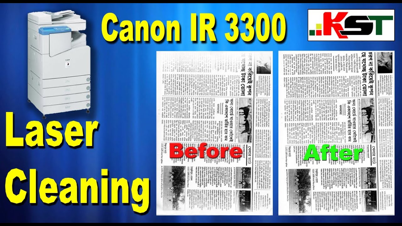Canon 3300 Laser Unit Cleaning