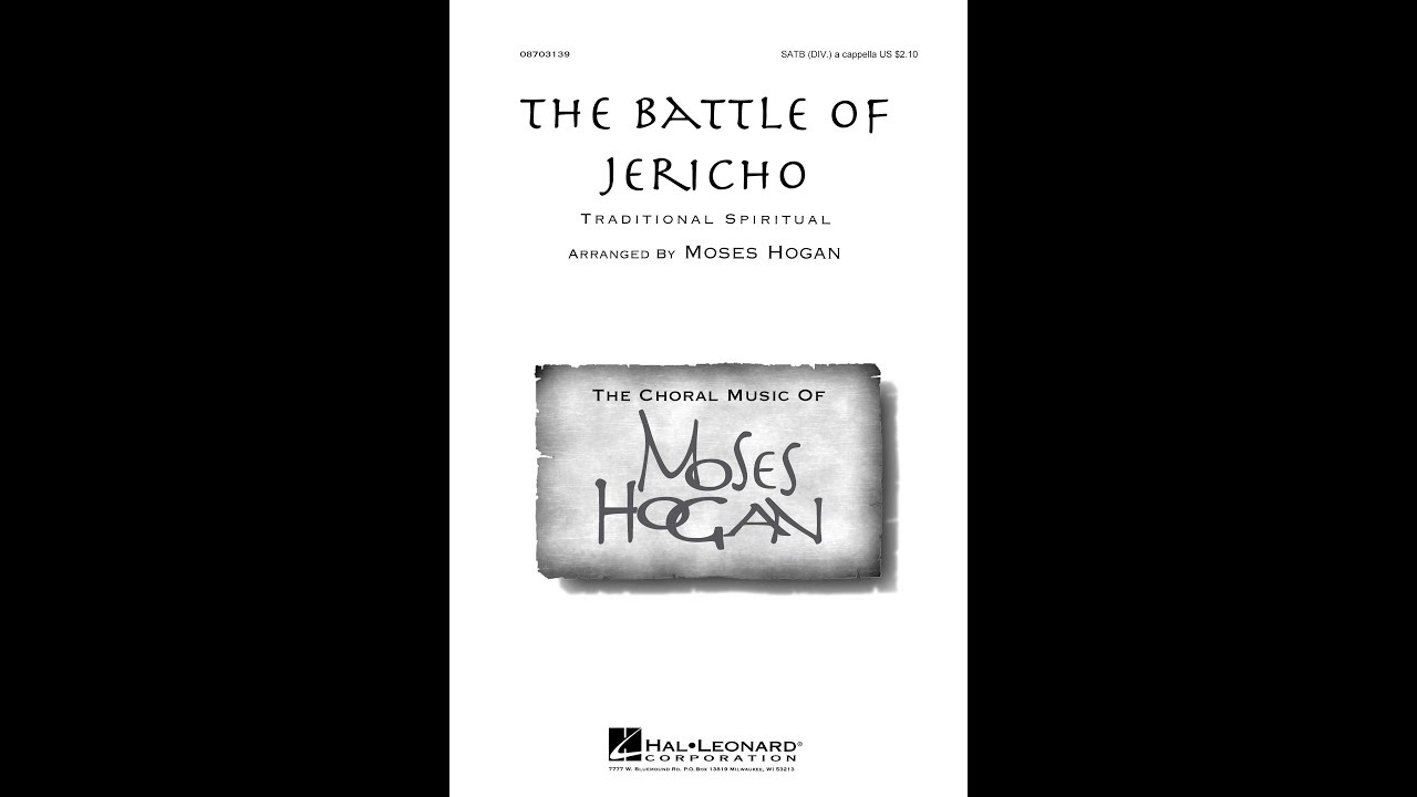 The Battle of Jericho | SATB divisi Choir | Arr. Moses Hogan
