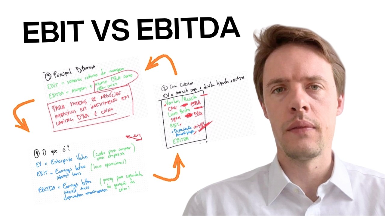 EBIT vs EBITDA: quando usar cada um