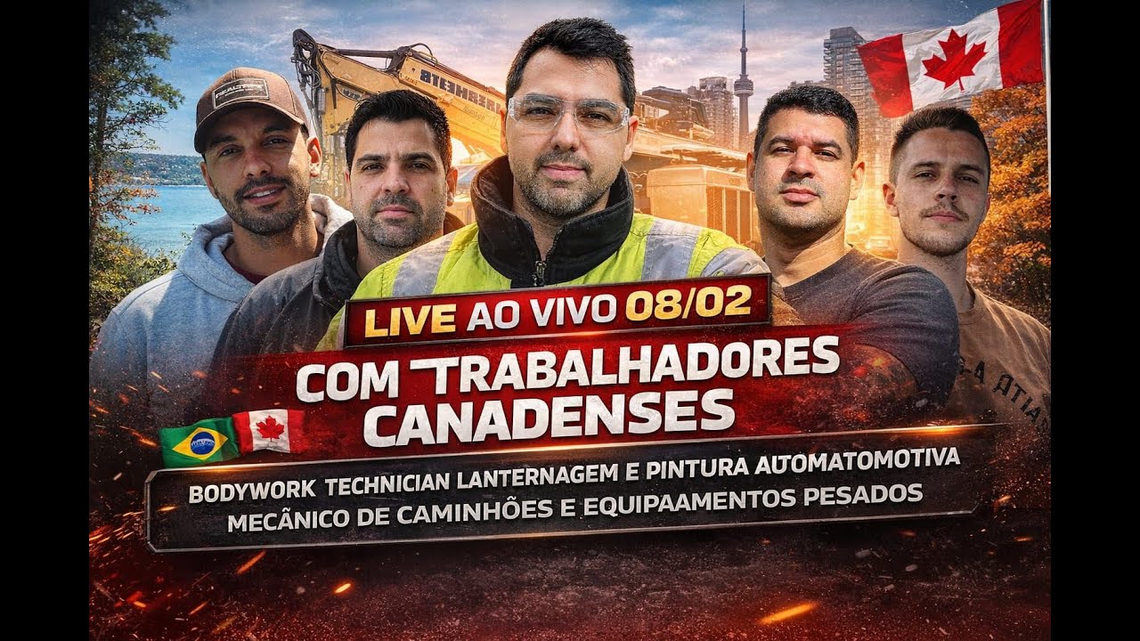 LIVE NO CANADA COM COLABORADORES E MEMBROS DA COMUNIDADE