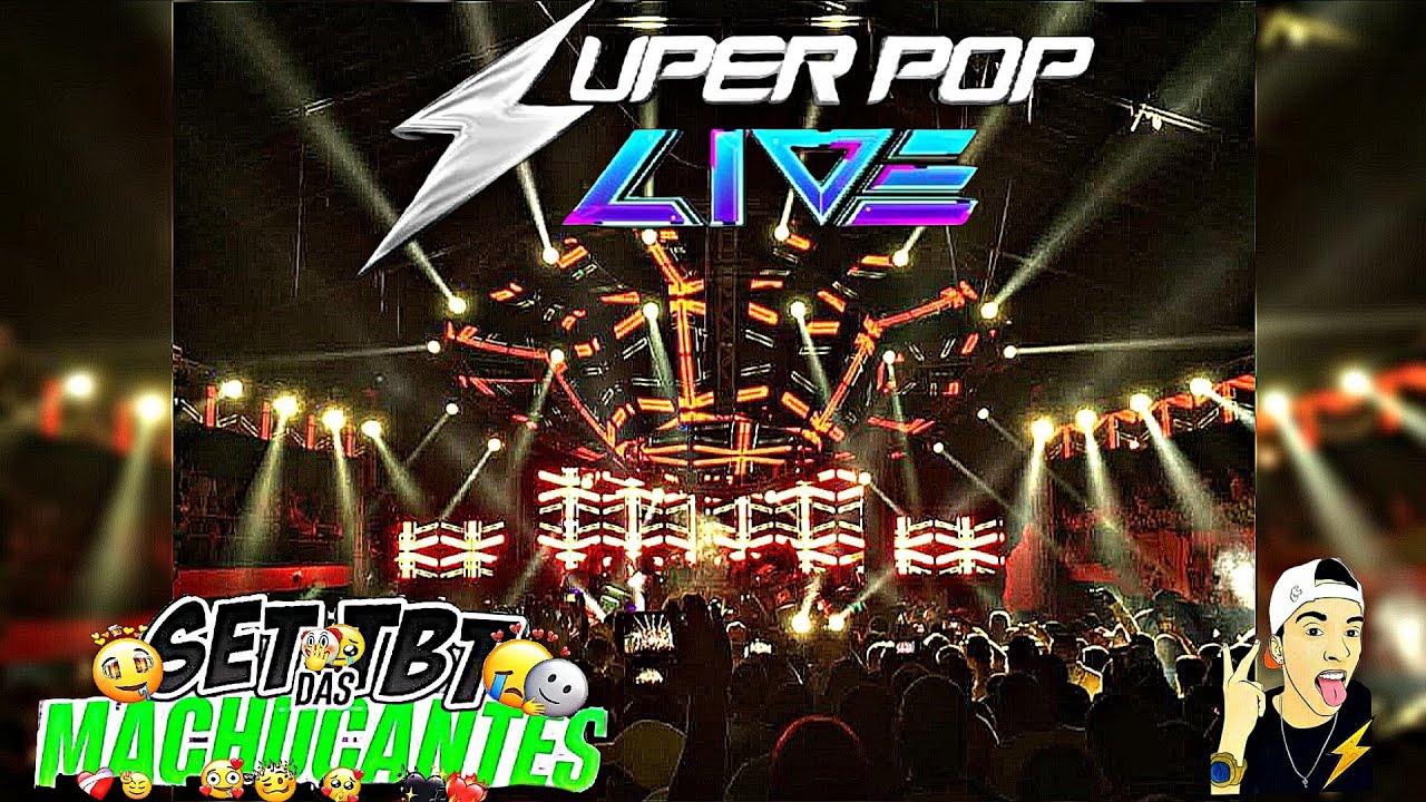 SUPER POP LIVE NO KARIBE SHOW 11-02-2019 - CD AO VIVO TBT DAS MACHUCANTES - DJ'S ELISON E JUNINHO💽✅⚡