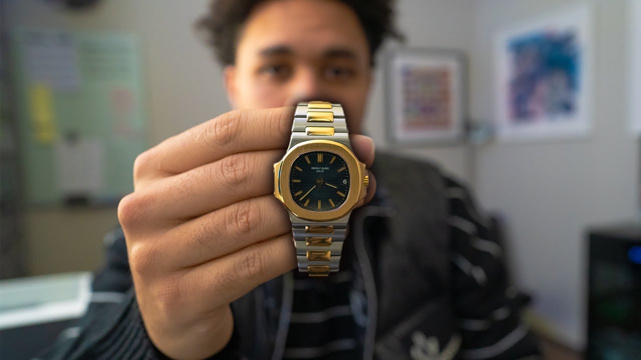 Обзор и первые мысли о двухцветных часах Patek Philippe Nautilus!