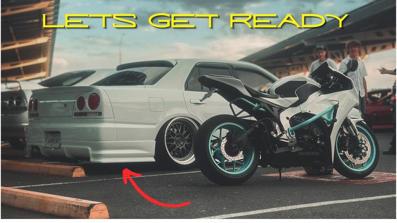 What's it like getting the R34 skyline ready for a JDM car meet.. Come see..