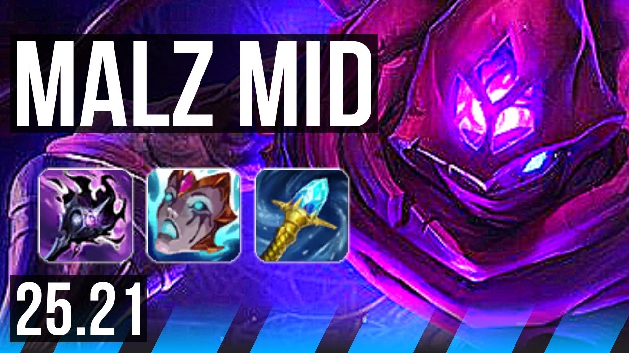 MALZAHAR vs ZED (MID) | KR Master | 25.21