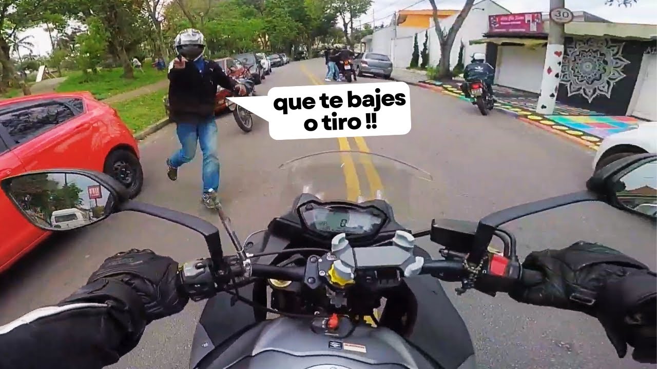 15 Motociclistas Frente a Ladrones: Más Robos, Intentos y Reacciones Inesperadas