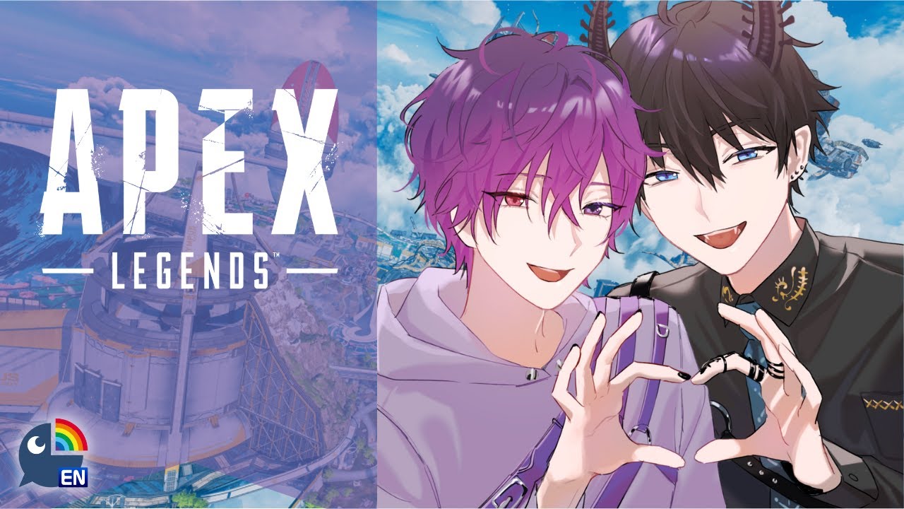 【APEX LEGENDS】RenKi apex date 🖤💜【NIJISANJI EN | Uki Violeta】