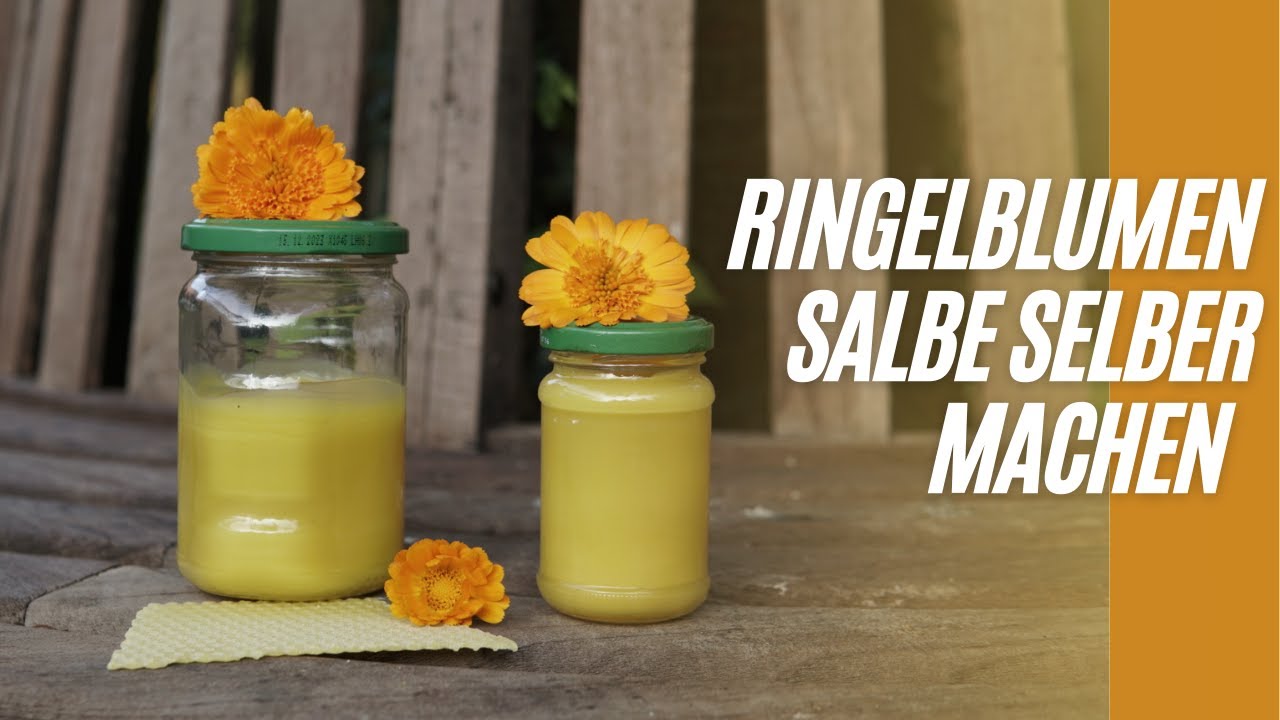 Ringelblumensalbe einfach selber machen || ArtsGarten