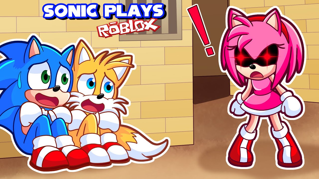 🦔 SONIC & TAILS vs SCARY NEXTBOTS! | Roblox Evade
