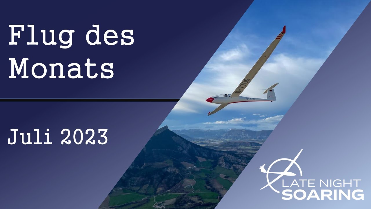 Flug des Monats Juli 2023 - Michael Sommer's Dreieck um Tschechien