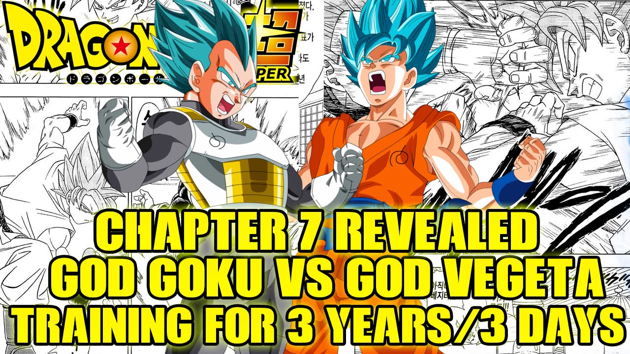 Dragon Ball Super: Chapter 7 REVEALED!! - Goku And Vegeta Train In The Time Chamber For 3 Years!