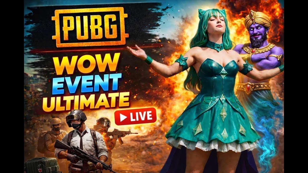 PubgM|Ultimate,Classic&WowFun|Live