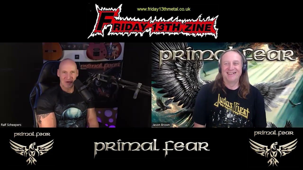 The Eagle has landed... Ralf Scheepers speaks about the new Primal Fear album 'Domination'.
