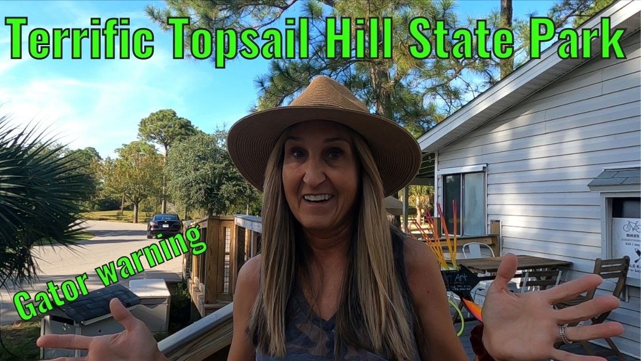 Topsail Hill preserve state park campground,FL-Full Time RV Living