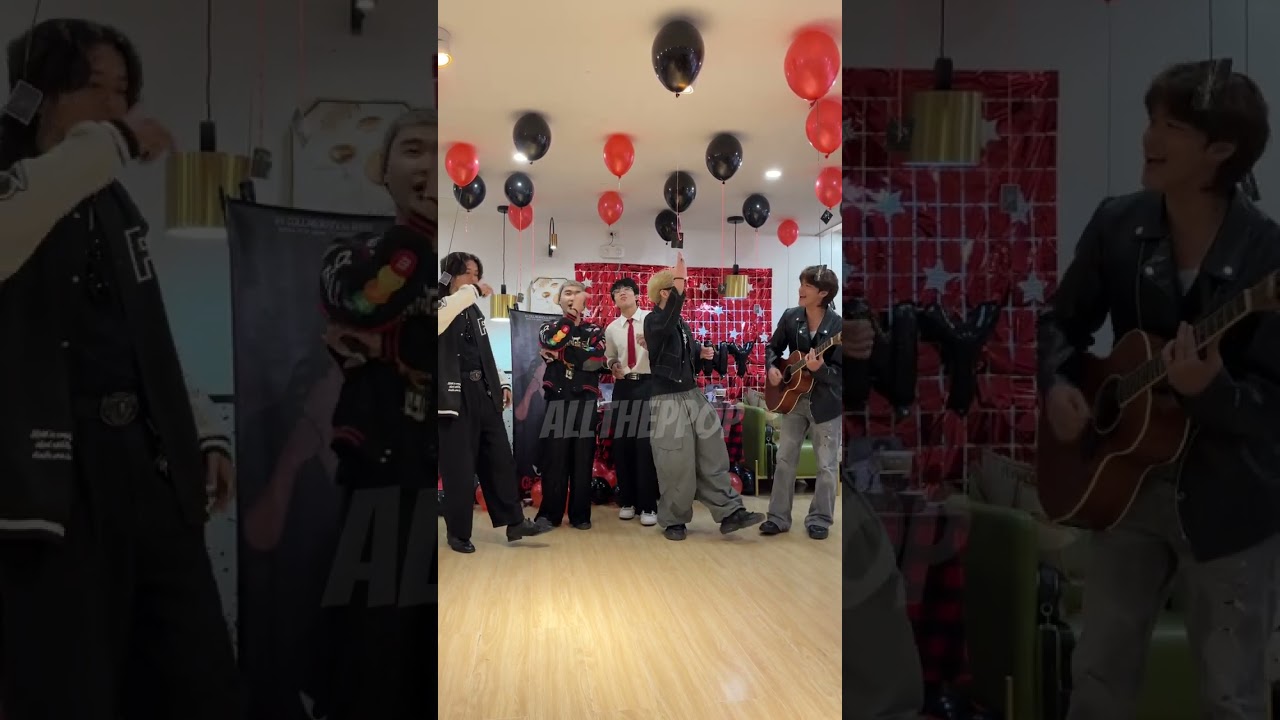 VLST performing their debut single BARUGI (Acoustic Version) at the Johnny Surprise Birthday CSE