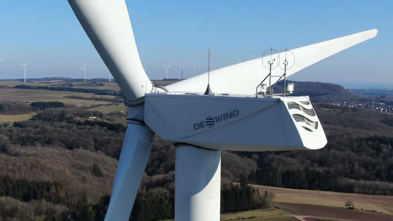 DeWind D6 im Windpark Hahnweiler