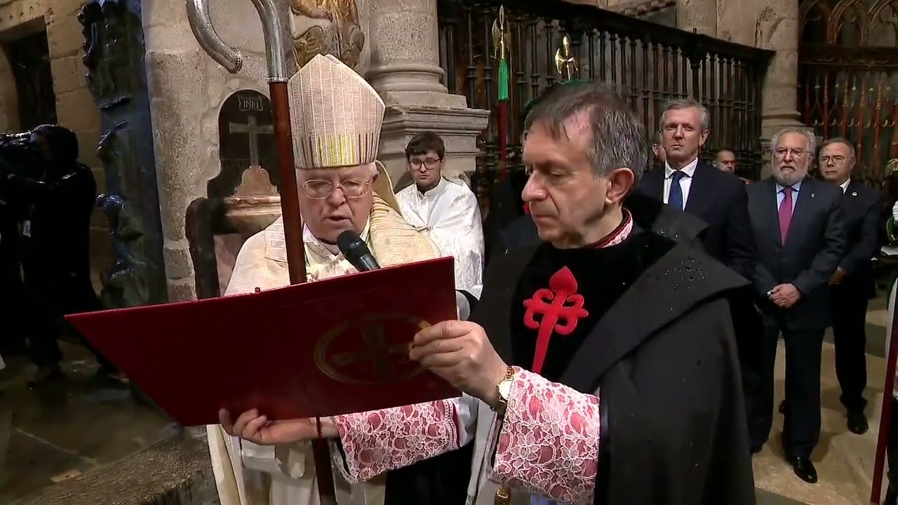 Cierre solemne de la Puerta Santa de la Catedral de Santiago de Compostela (31 diciembre 2022)