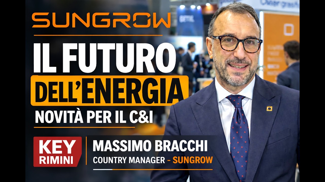Il futuro dell’energia secondo Sungrow | Massimo Bracchi