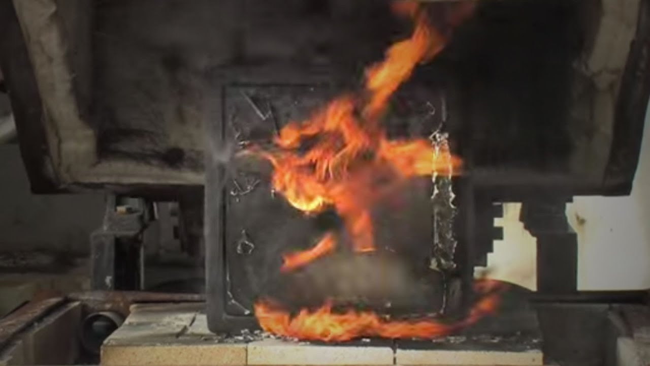 Fire Resistance Test and Fire Safe Drop Test from SentrySafe