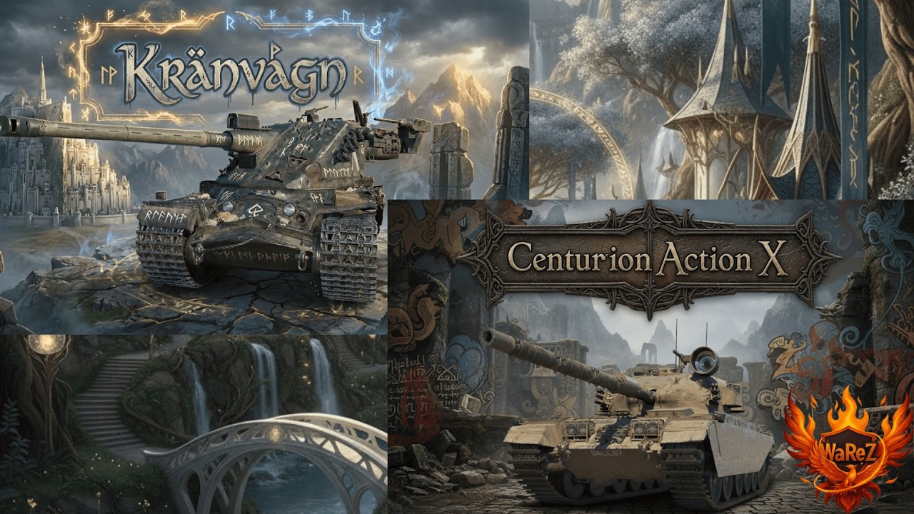 Centurion Action X и Kranvagn добив отметок если рандом даст