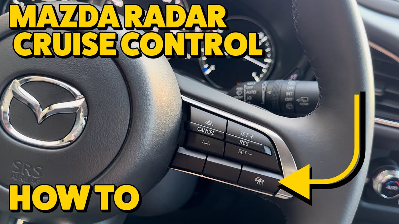 Mazda CX-30 | Как использовать круиз-контроль Mazda Radar
