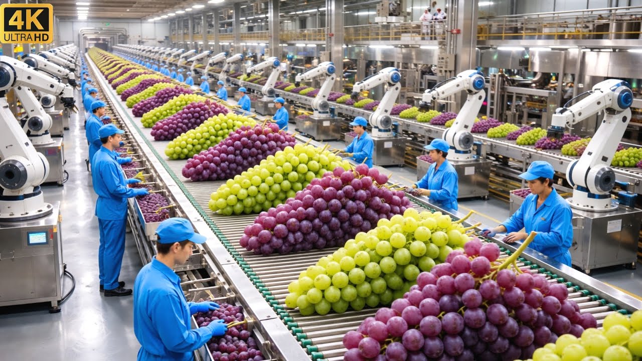 Inside a $500 Million Grape Jelly Factory — Millions of Jars Made Every Day