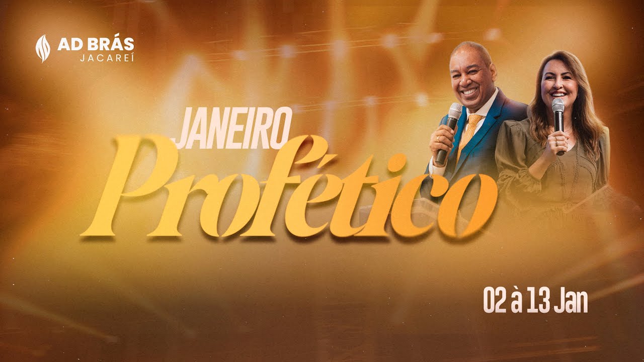JANEIRO PROFÉTICO 19h30 - Culto Online // 04.01.2026 // AD Madureira Jacarei