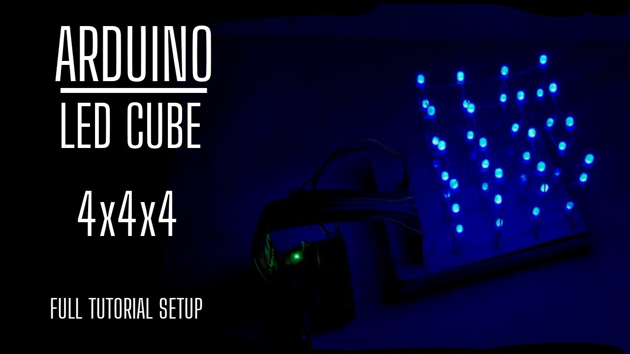 How to make 4x4x4 LED Cube with Arduino Uno. || Full tutorial video ||