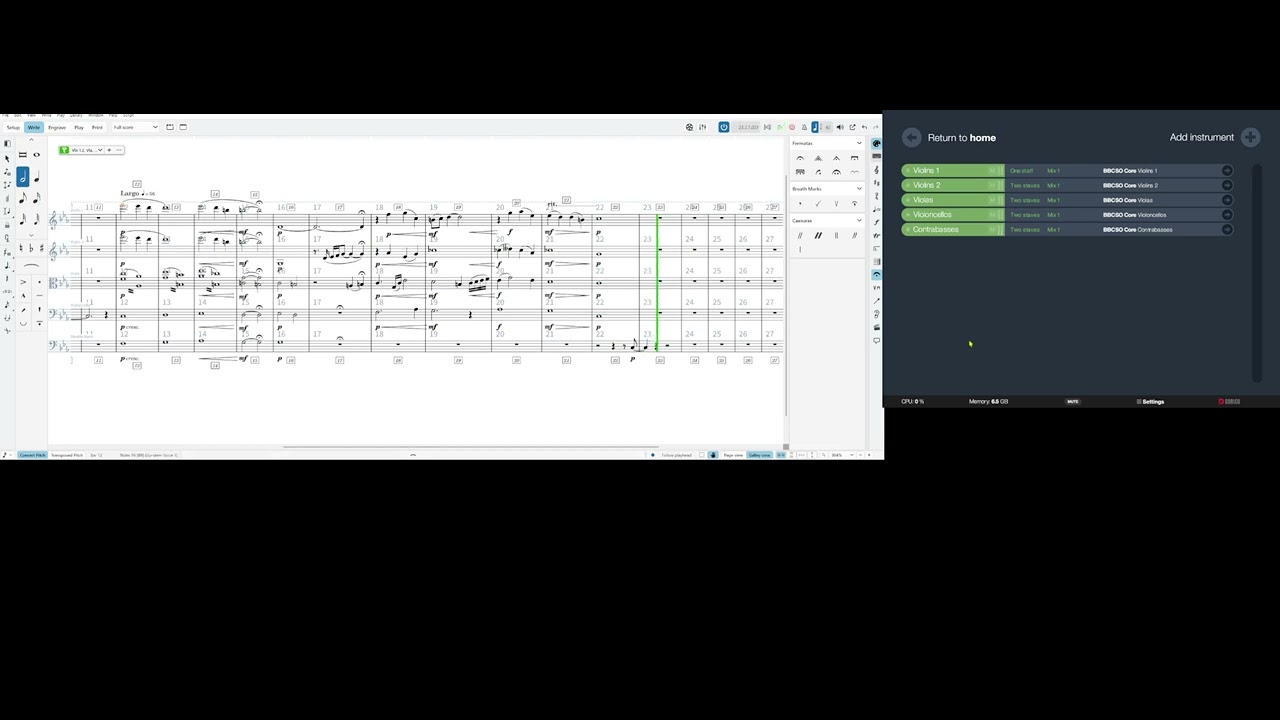 Section strings comparison (Iconica Sketch vs NP4 vs BBCSO Core)