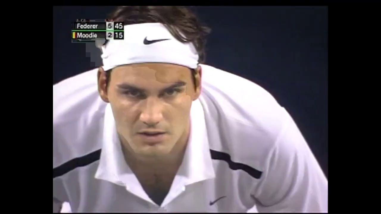 Tokyo 2006 Federer - Moodie