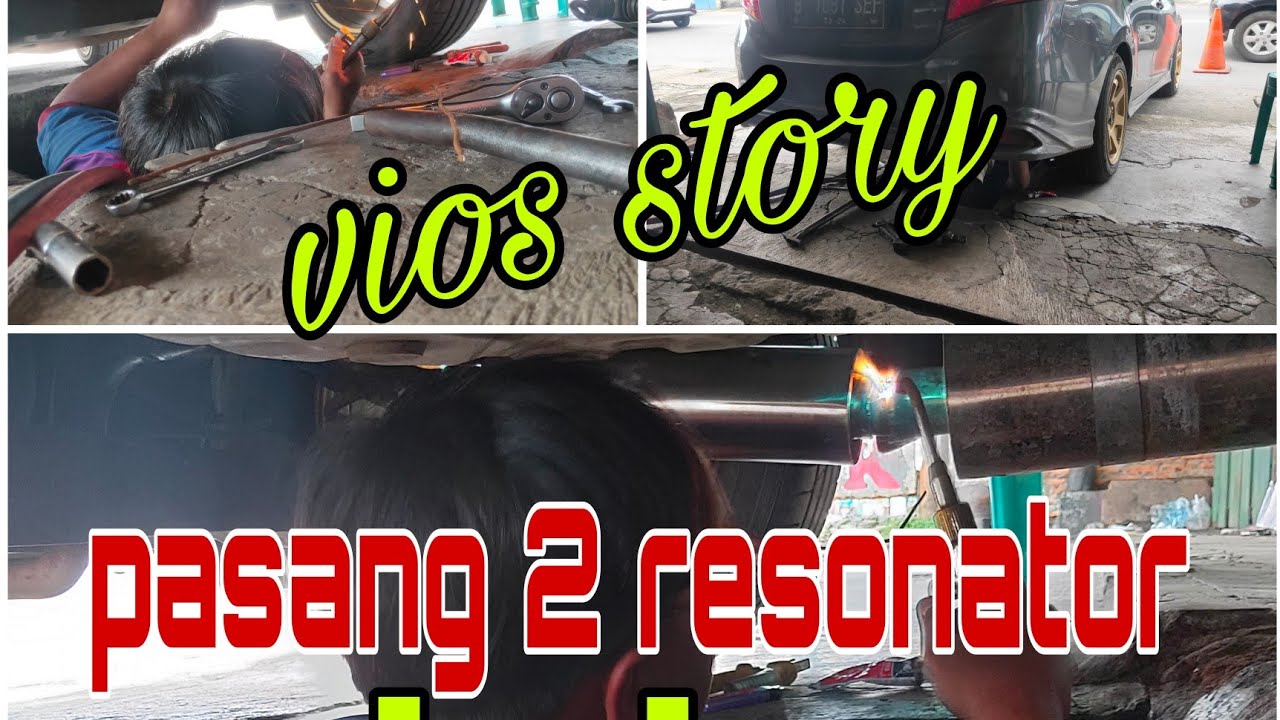 double resonator full system alpino tambah resonator 1 lagi gaaseiis bandingkan suaranya 2 resonator
