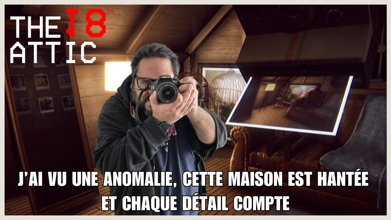 [PRESENTATION] Je chasse des anomalies dans un grenier hanté… et ça dégénère vite 👻 #publicité