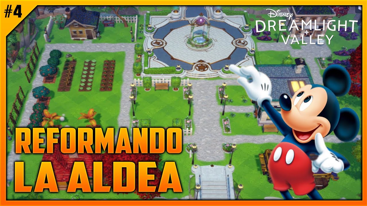 🎨 REFORMANDO TODA LA ALDEA DÍA DECORACIÓN EP. 4 | DISNEY DREAMLIGHT VALLEY