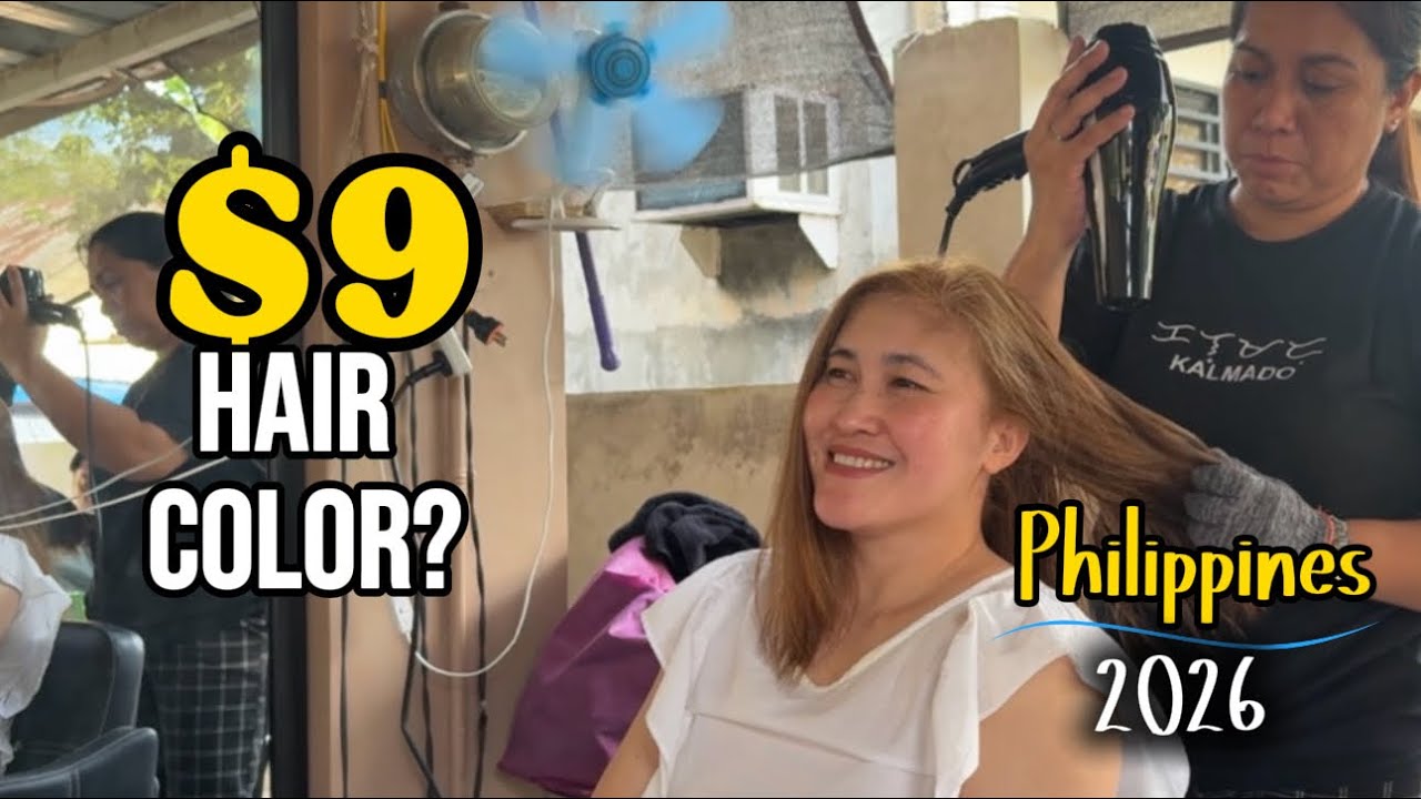 How Much Does Hair Color Cost in the Philippines? | Old Friends, New Hair 2026 , &  Eating Alone 