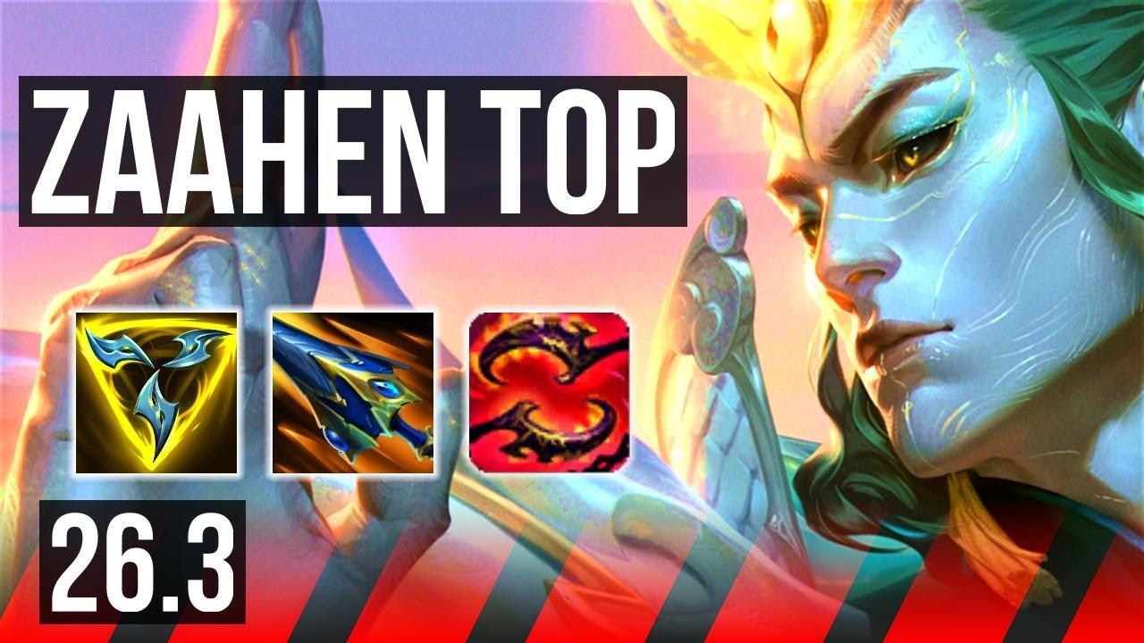 ZAAHEN vs SETT (TOP) | EUW Challenger | 26.3