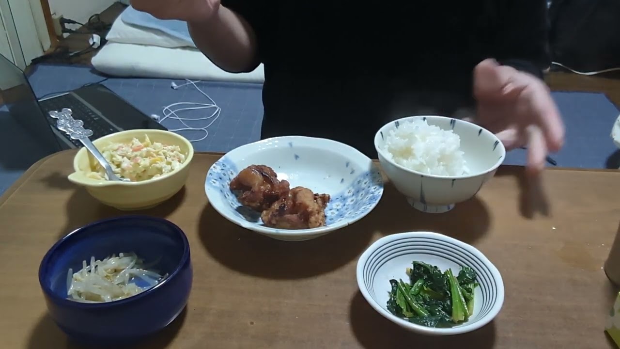 あちゃ〜、焦げてしまった？ゆうじろうの今日の晩ごはん