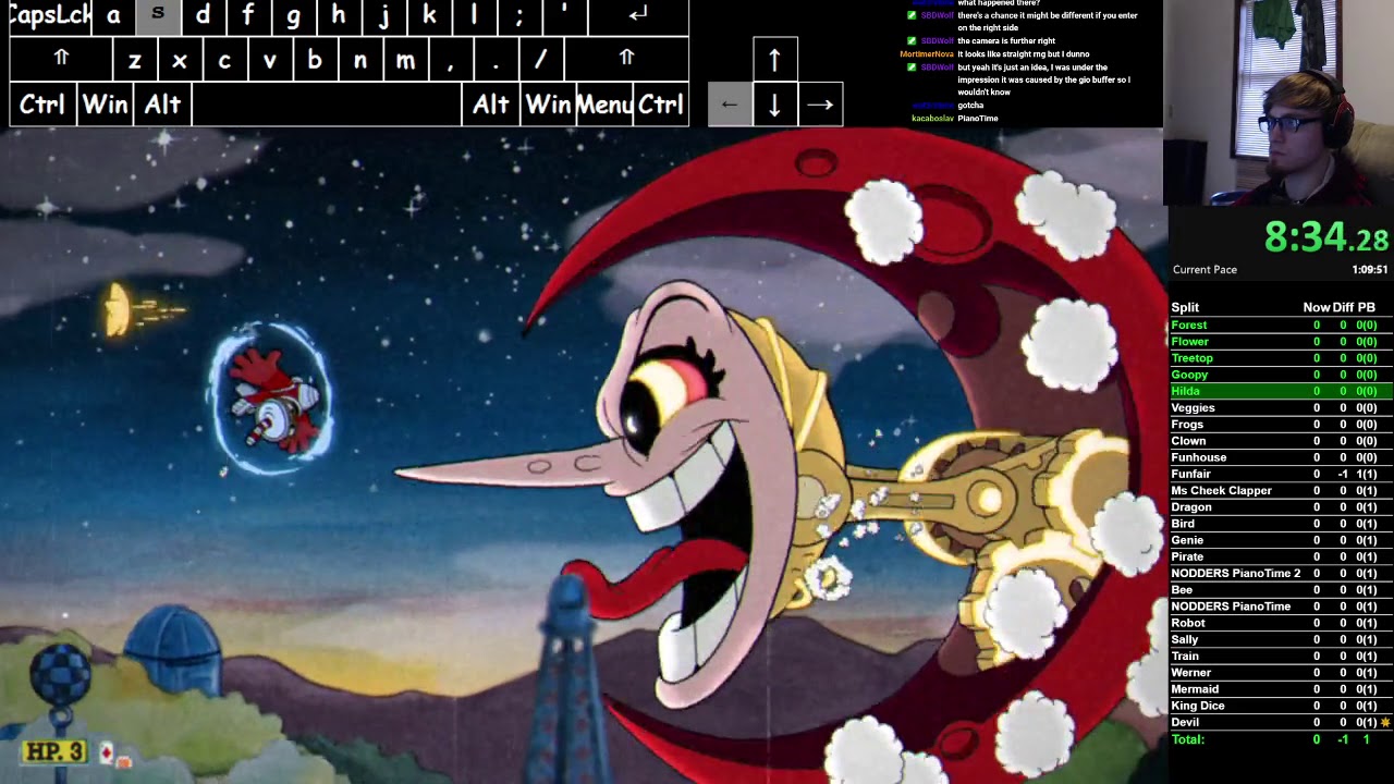 The Cuphead God Run: No Damage 200% All Highest Grades and Minibosses (Peashooter no Charms/Supers*)
