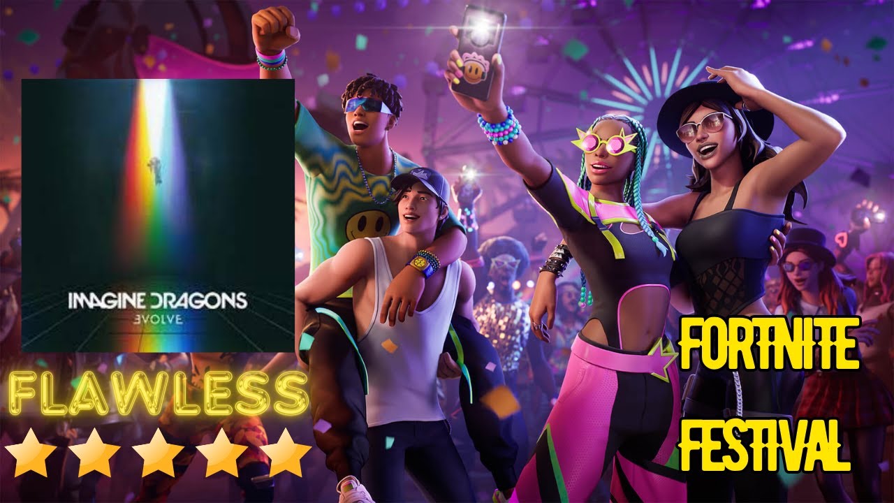Believer - Imagine Dragons | Fortnite Festival | ALL Instruments on Expert FC 100%