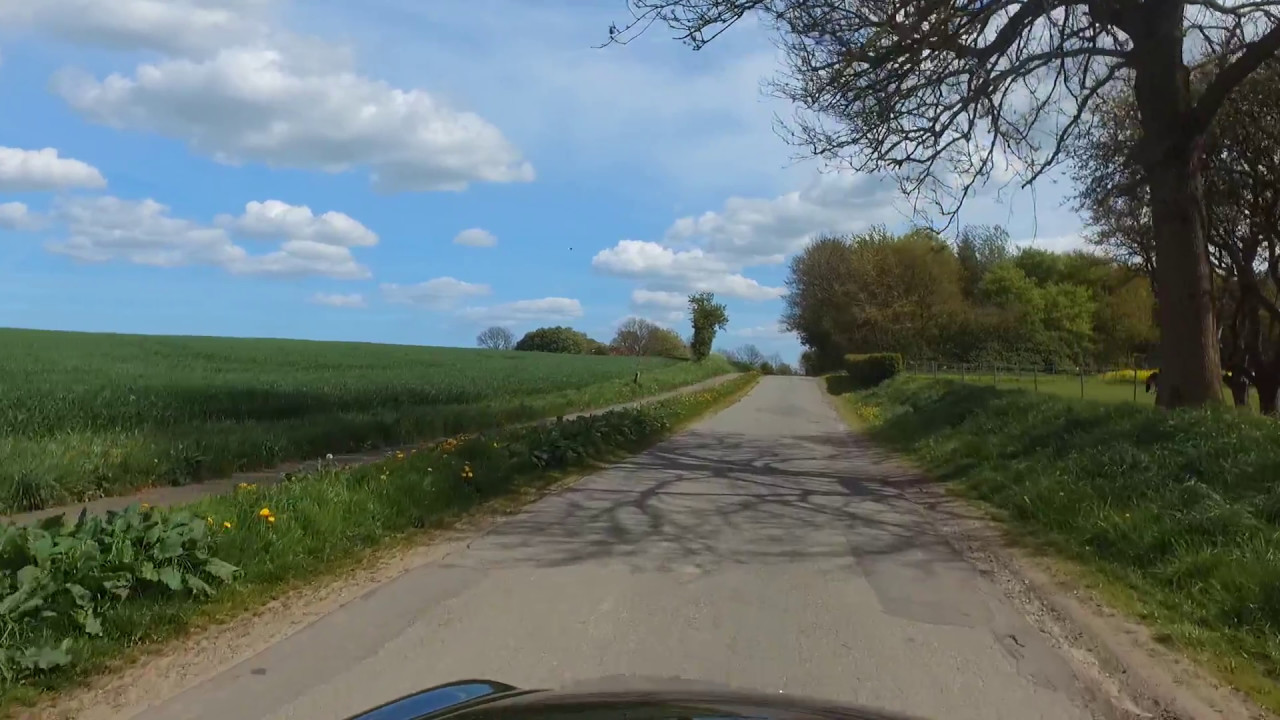Fahrt von Flatzby Richtung Sörup