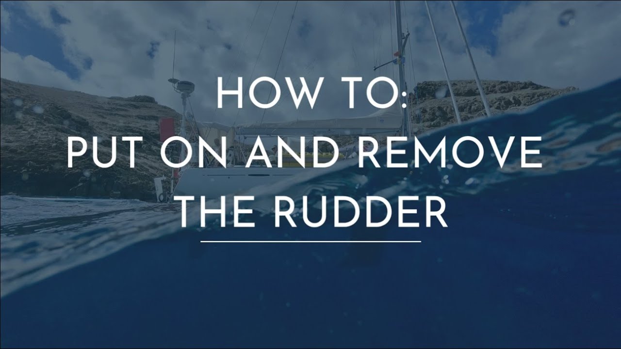 How To: Put on and Remove the Hydrovane Rudder