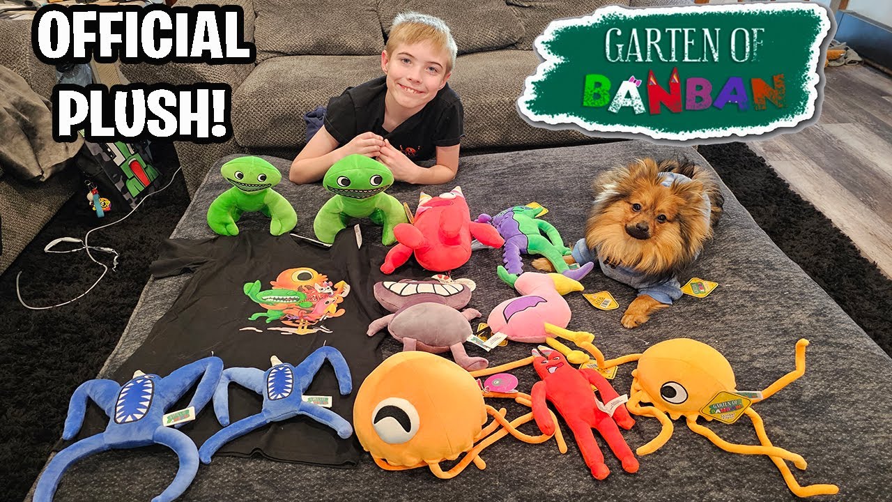 Unboxing New Official Garten of Banban Plushies!